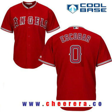 Los Angeles Angels red Alternate jersey