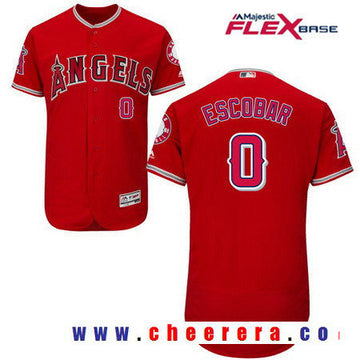 Los Angeles Angels red Alternate jersey