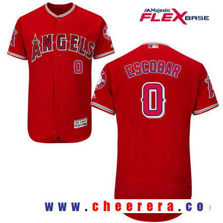 Los Angeles Angels red Alternate jersey