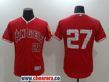 Los Angeles Angels red jersey