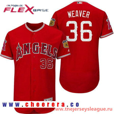 Los Angeles Angels red jersey