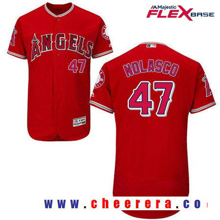 Los Angeles Angels red Alternate jersey