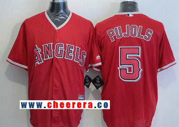 Los Angeles Angels red jersey