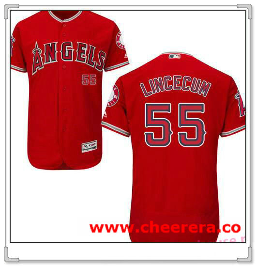 Los Angeles Angels red jersey
