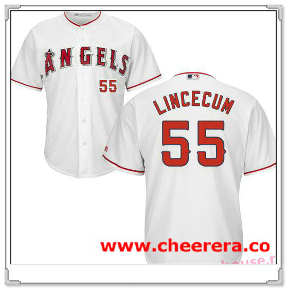 Los Angeles Angels white jersey