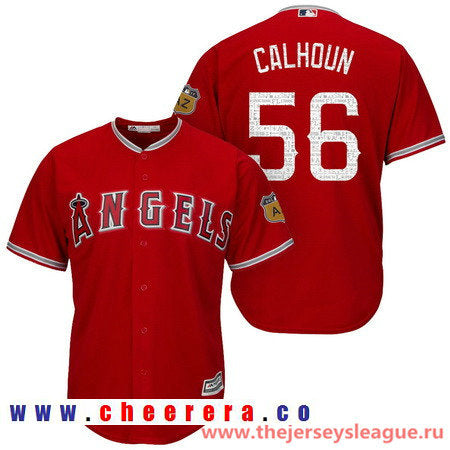 Los Angeles Angels red jersey