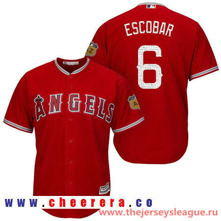 Los Angeles Angels red jersey
