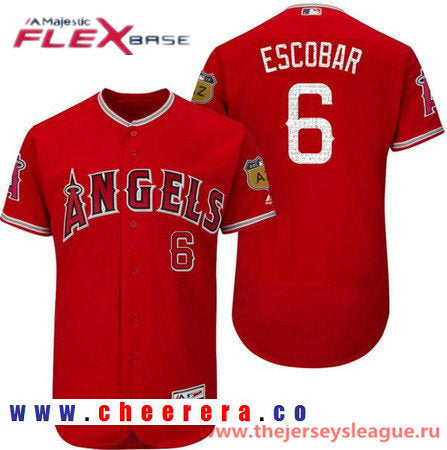 Los Angeles Angels red jersey