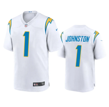 Quentin Johnston Los Angeles Chargers white Limited jersey