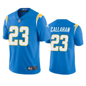Bryce Callahan Los Angeles Chargers blue Vapor jersey