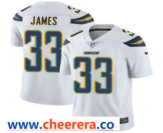 Derwin James Los Angeles Chargers white Vapor jersey