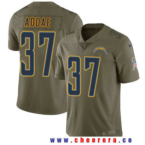 Jahleel Addae Los Angeles Chargers olive Salute To Service jersey