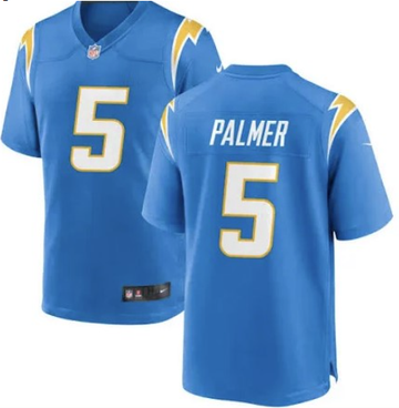 Josh Palmer Los Angeles Chargers blue Vapor jersey