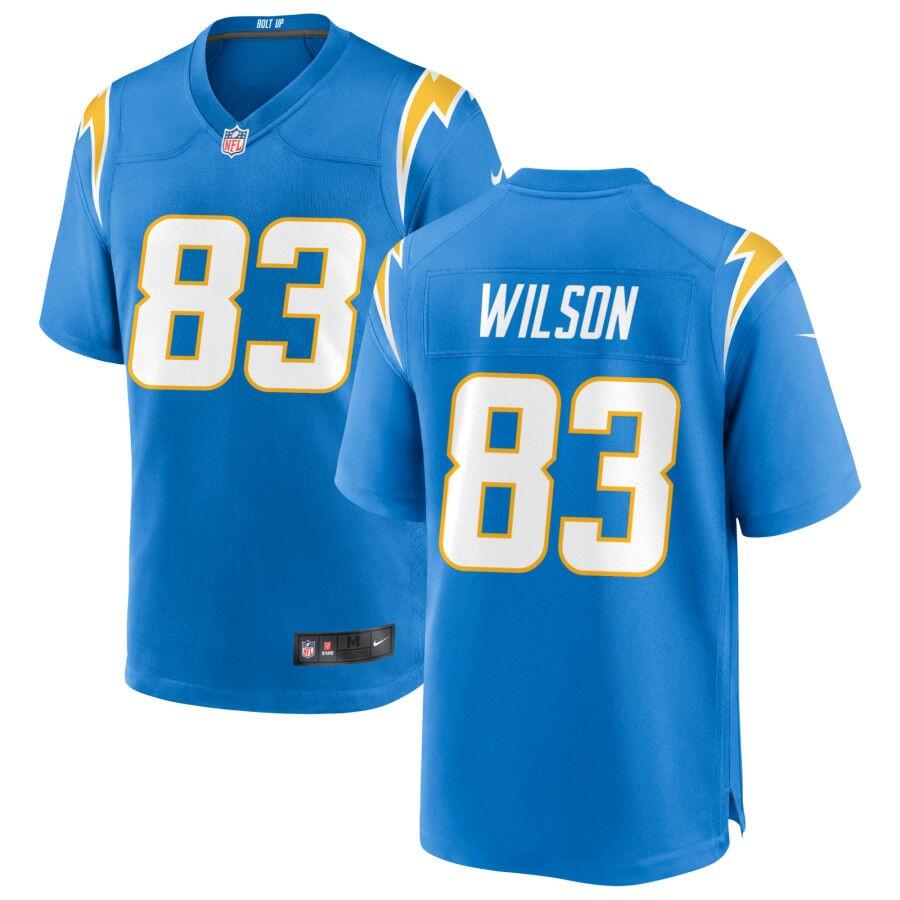 Pokey Wilson Los Angeles Chargers blue Limited jersey