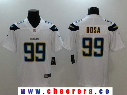 Joey Bosa Los Angeles Chargers white Vapor jersey