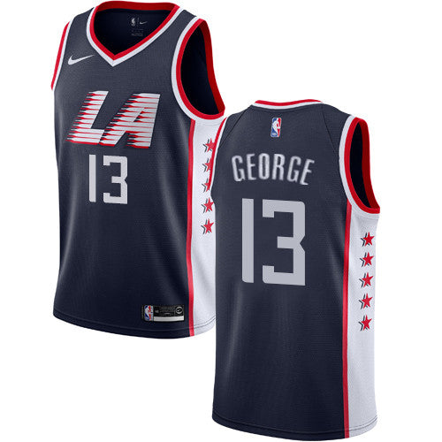 Paul George Los Angeles Clippers black jersey