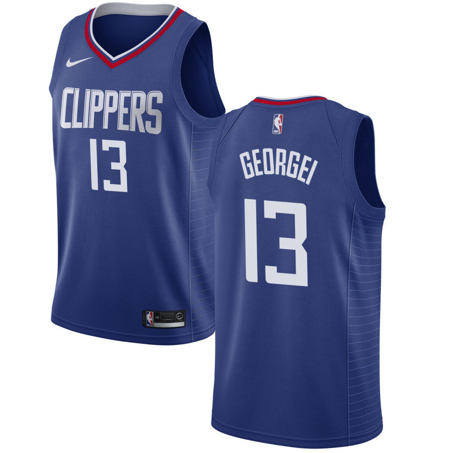 Paul George Los Angeles Clippers blue jersey