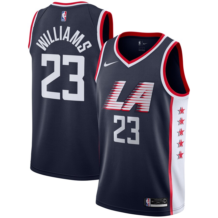 Lou Williams Los Angeles Clippers black jersey