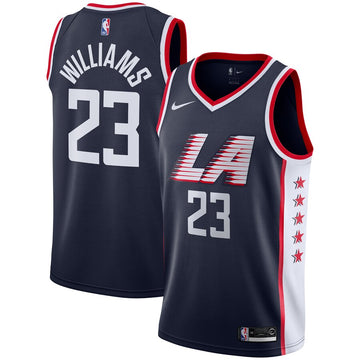 Lou Williams Los Angeles Clippers black jersey