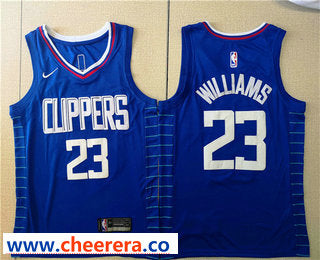Lou Williams Los Angeles Clippers blue jersey