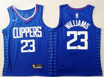 Lou Williams Los Angeles Clippers blue jersey