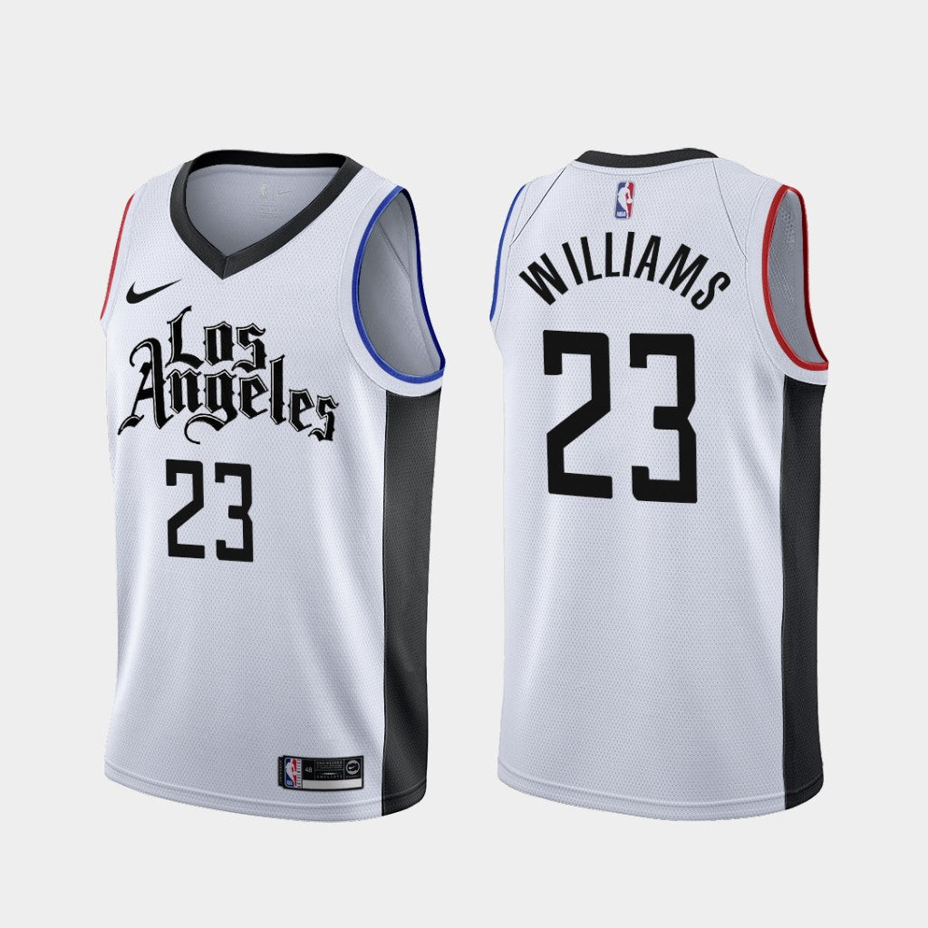 Lou Williams Los Angeles Clippers white jersey