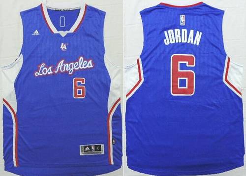 DeAndre Jordan Revolution Los Angeles Clippers blue jersey