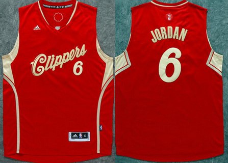 DeAndre Jordan Revolution Los Angeles Clippers red jersey