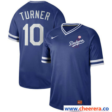 Justin Turner Los Angeles Dodgers blue Legend jersey