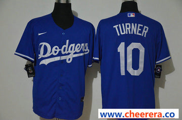 Justin Turner Los Angeles Dodgers royal jersey