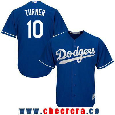 Justin Turner Los Angeles Dodgers royal jersey