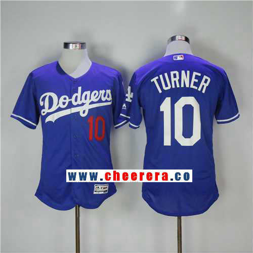 Justin Turner Los Angeles Dodgers royal jersey