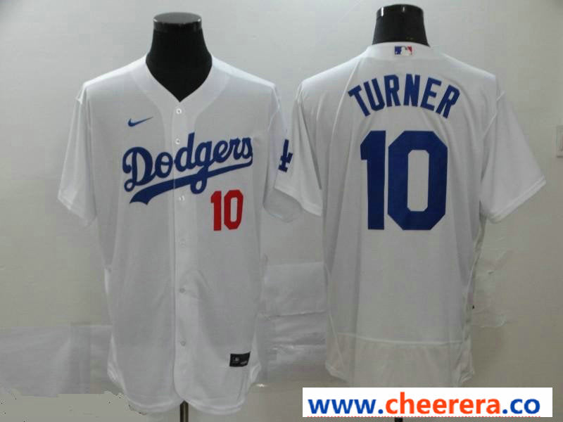 Justin Turner Los Angeles Dodgers white jersey