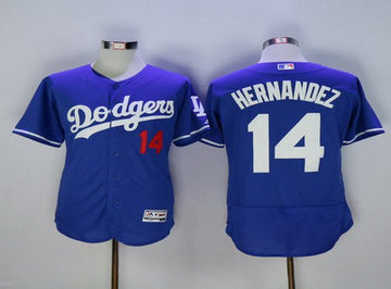 Enrique Hernandez Los Angeles Dodgers blue jersey