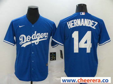 Enrique Hernandez Los Angeles Dodgers royal jersey
