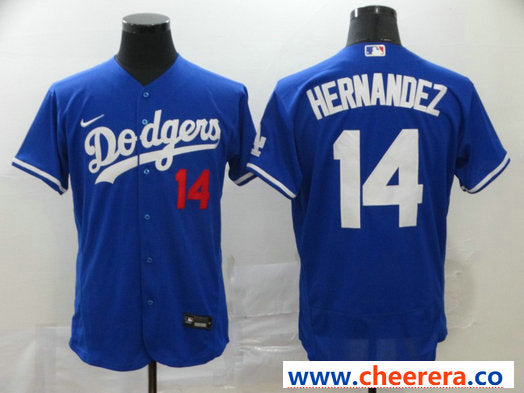 Enrique Hernandez Los Angeles Dodgers royal jersey