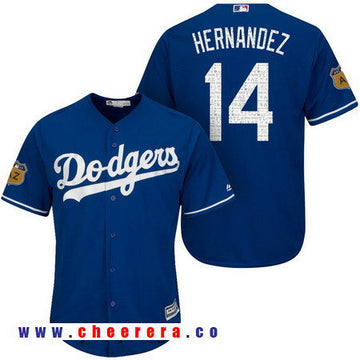 Enrique Hernandez Los Angeles Dodgers royal jersey