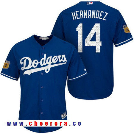 Enrique Hernandez Los Angeles Dodgers royal jersey