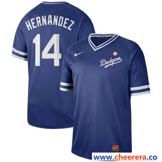 Kike Hernandez Los Angeles Dodgers blue Legend jersey