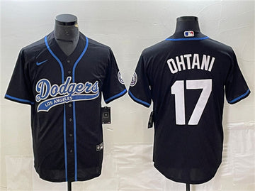Shohei Ohtani Los Angeles Dodgers black jersey