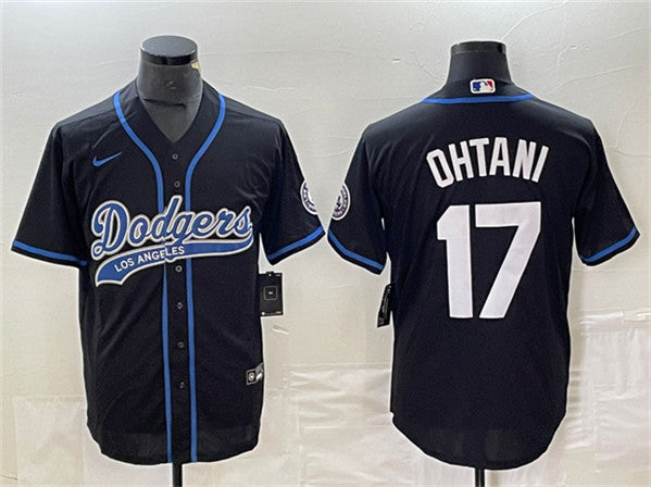Shohei Ohtani Los Angeles Dodgers black jersey