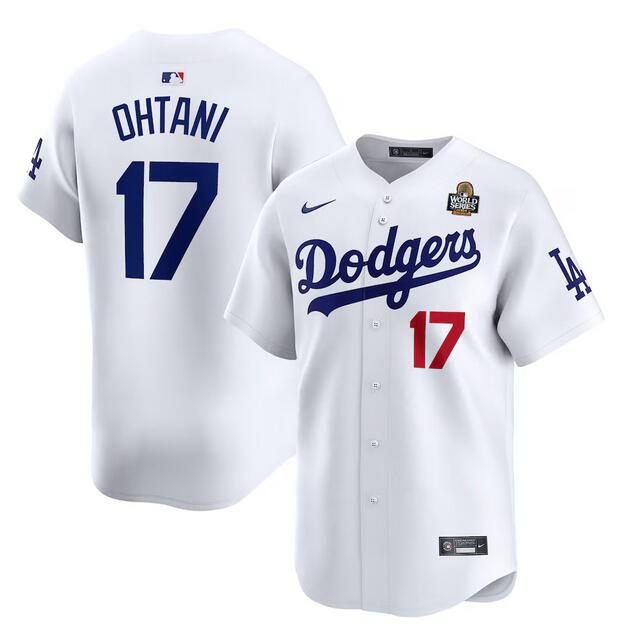 Shohei Ohtani Los Angeles Dodgers white Limited jersey