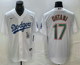 Shohei Ohtani Los Angeles Dodgers white jersey
