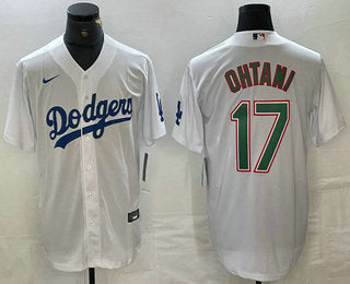 Shohei Ohtani Los Angeles Dodgers white jersey