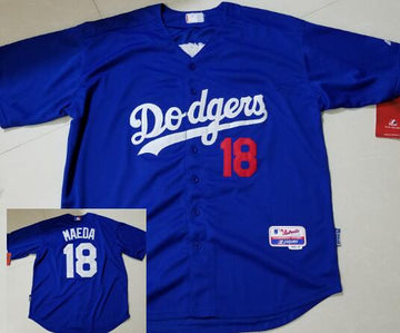 Kenta Maeda Los Angeles Dodgers blue jersey