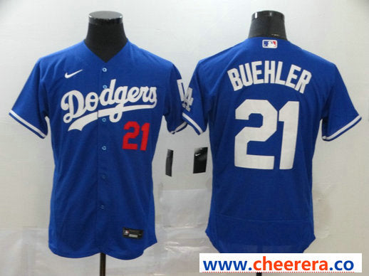 Walker Buehler Los Angeles Dodgers royal jersey