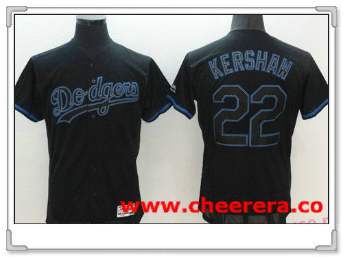 Clayton Kershaw Los Angeles Dodgers black Fashion jersey