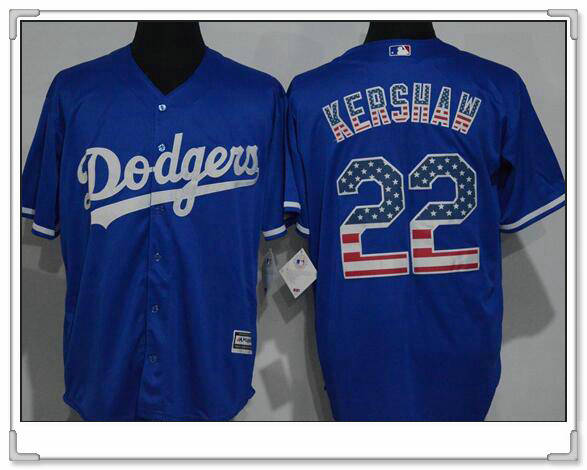 Clayton Kershaw Los Angeles Dodgers royal Fashion jersey