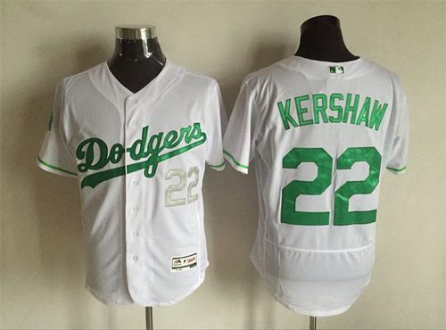 Clayton Kershaw Los Angeles Dodgers white jersey
