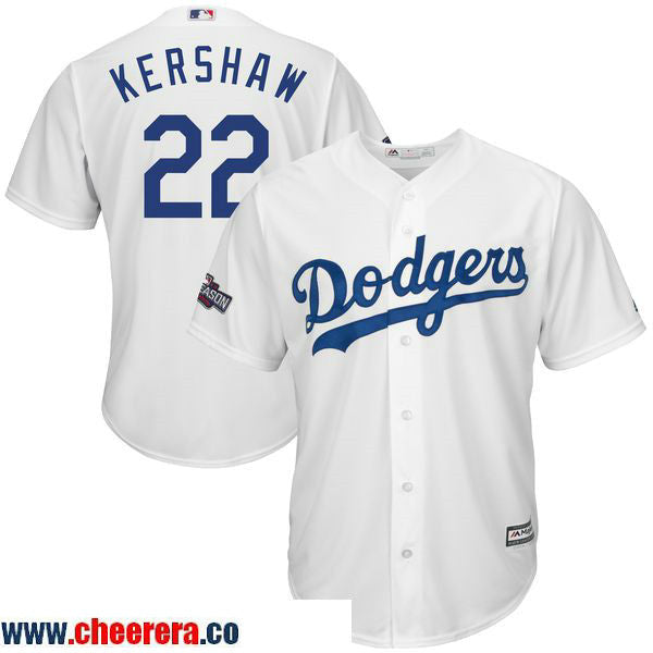 Clayton Kershaw Los Angeles Dodgers white Home jersey